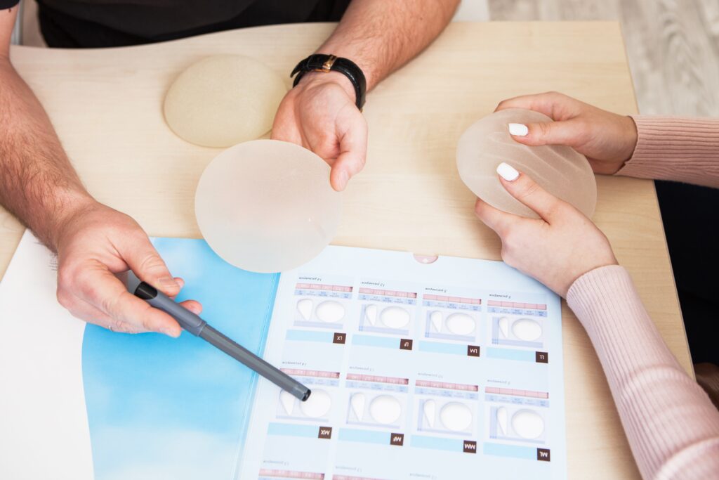 Implants for breast augmentation in New York City