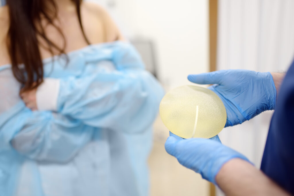 Implant option for breast reconstruction in NYC