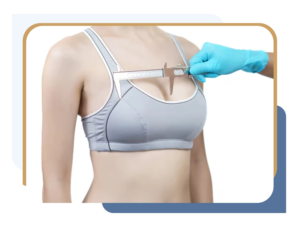 The Schnur scale in breast reduction surgery uses a combination of body measurements, height, and weight to determine if breast reduction surgery is medically necessary.